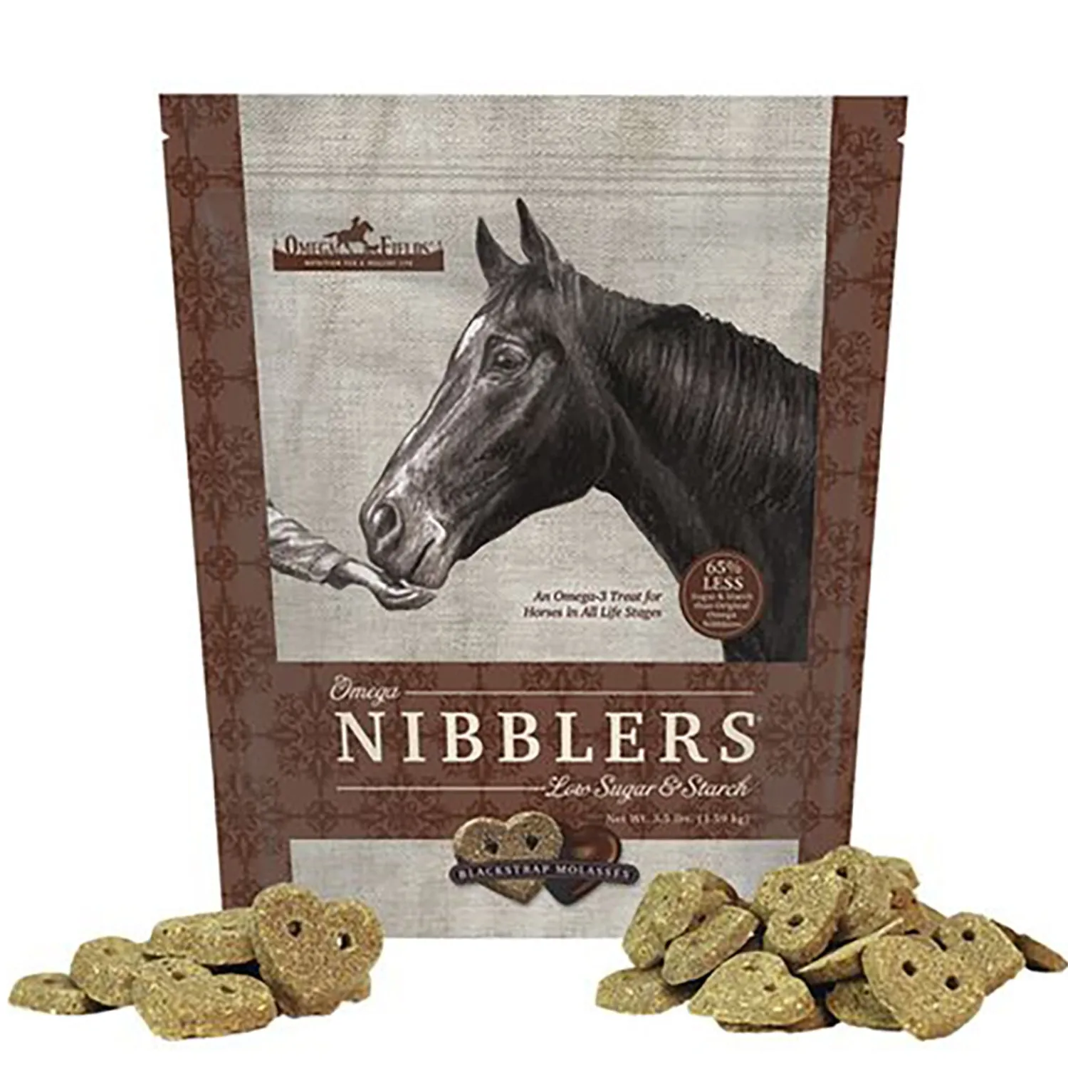 Hot ANIMAL HEALTH INT Omega Fields® Omega Nibblers® Low Sugar & Starch