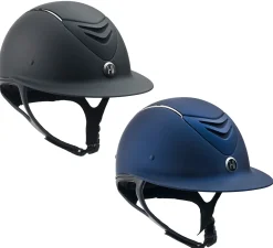 Hot ERS One K™ Defender Avance Wide Brim Chrome Stripe Riding Helmet**