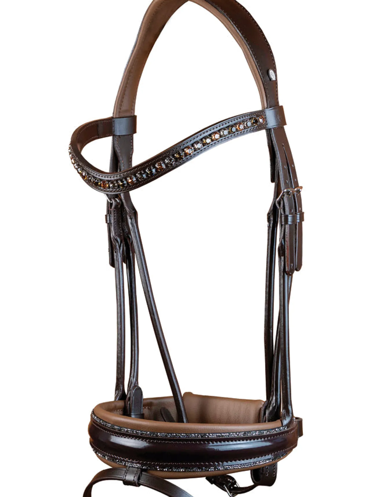 Sale OTTO SCHUMACHER Bellevue Snaffle Bridle Chocolate