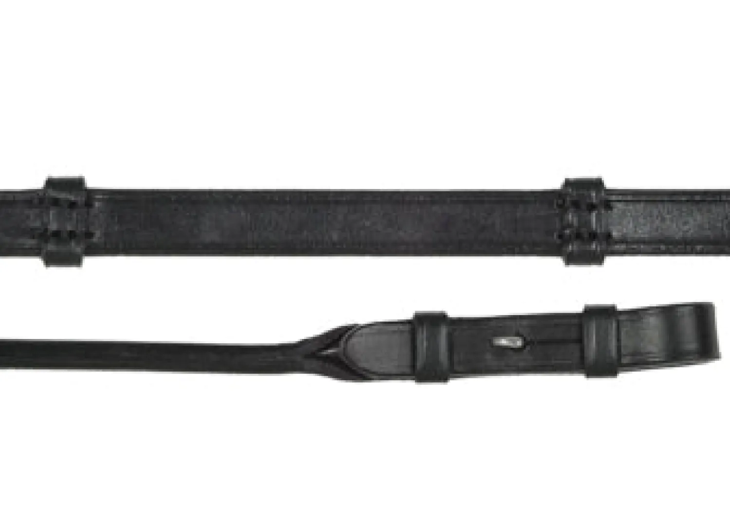Hot OTTO SCHUMACHER Rolled Reins with Hand Stops Black