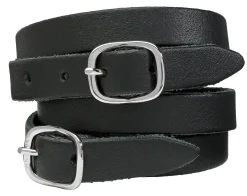 Hot OTTO SCHUMACHER Spur Straps Black