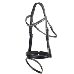 Sale OTTO SCHUMACHER Tiffany Padded Crown Snaffle Black/Black