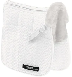 New ERS Ovation® Europa™ Sheepskin 6-Shim Dressage Pad