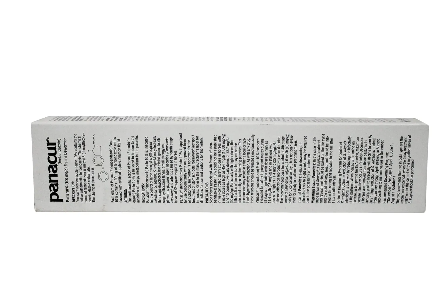 Discount ANIMAL HEALTH INT Panacur Paste Dewormer