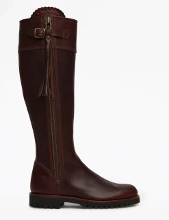 Best PENELOPE CHILVERS Ladies’ Tassel Boot with Long Shaft Length Conker