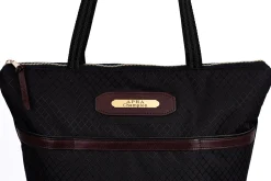 Best PERRIS LEATHER Perri’s® Champion Collection Tote with Nameplate Black