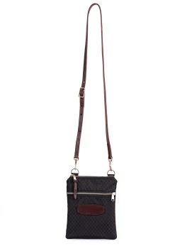 Best PERRIS LEATHER Perri’s® Champion Crossbody Bag with Leather Accents Black