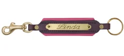 Outlet PERRIS LEATHER Perri’s® Padded Leather Key Chain with Nameplate