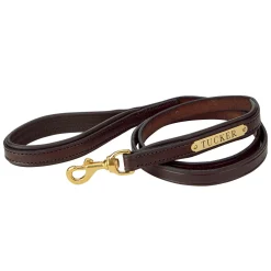 Discount PERRIS LEATHER Perri’s® Padded Leather Nameplate Dog Leash