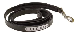 Discount PERRIS LEATHER Perri’s® Padded Leather Nameplate Dog Leash