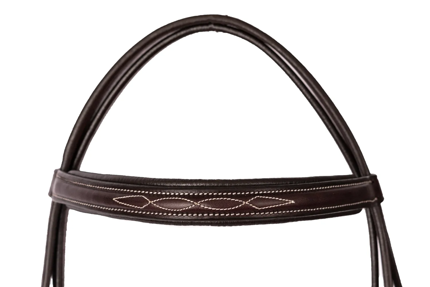 New PERRIS LEATHER Perri’s® Professional Fancy-Stitched Leather Bridle Havana