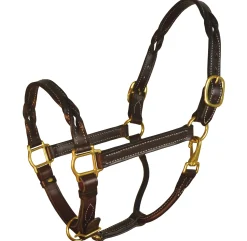 Outlet PERRIS LEATHER Perri’s® Twisted Leather Halter Havana