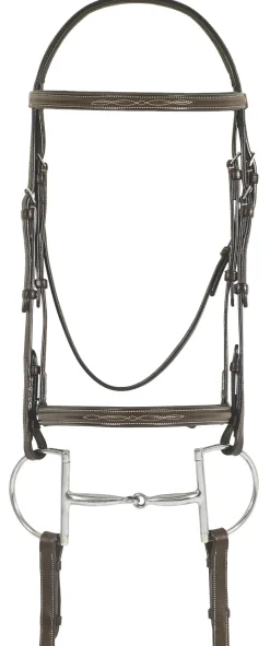 Hot ERS Pessoa® Pro Fancy-Stitched Raised Bridle