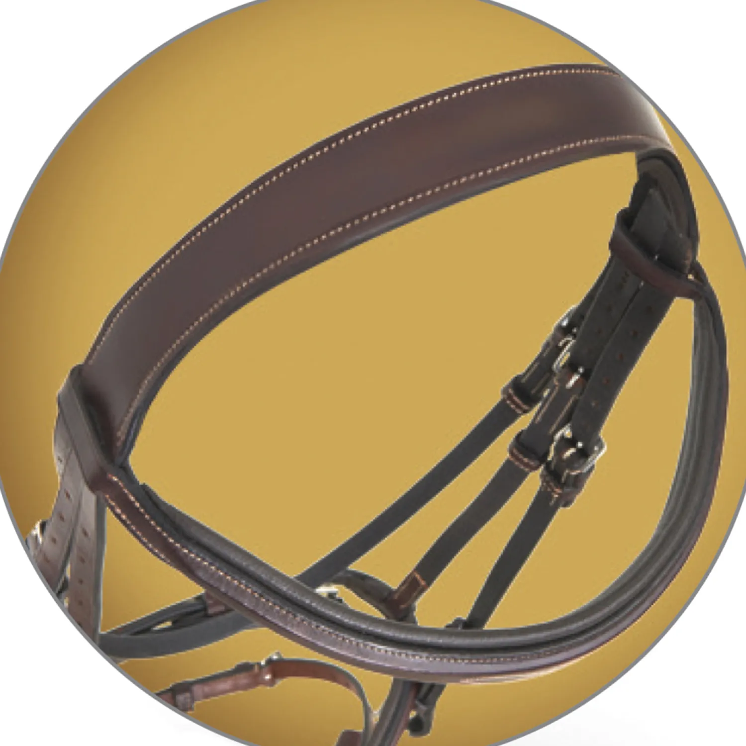 Clearance ERS Pessoa® Pro Fancy-Stitched Wide Nose Bridle