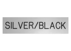 Clearance DOVER DROPSHIP Plastic Stall Plate with Holder - 2 lines