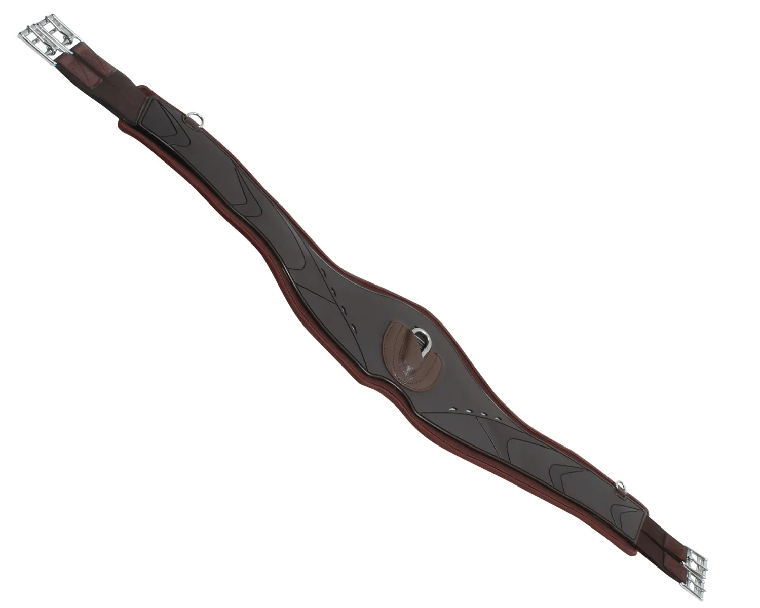 Discount PROFESSIONALS CHOICE Professional’s Choice® VenTECH™ Contoured Jump Girth Chocolate