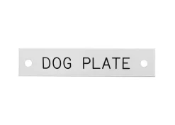 Discount DOVER DROPSHIP Rectangular Dog Collar Nameplate