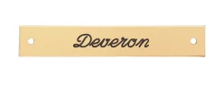 Sale DOVER DROPSHIP Rectangular Halter Nameplate - 1 or 2 lines