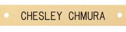 Sale DOVER DROPSHIP Rectangular Halter Nameplate - 1 or 2 lines