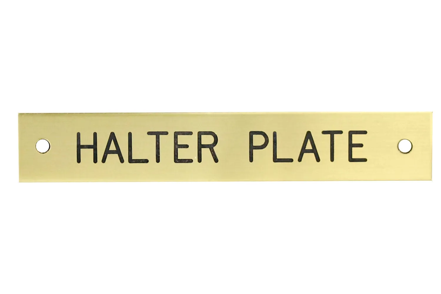 Sale DOVER DROPSHIP Rectangular Halter Nameplate - 1 or 2 lines