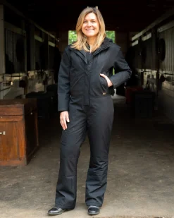 New REDINGOTE EQUESTRIAN LLC Redingote Insulated Jumpsuit Pro–Short Caviar