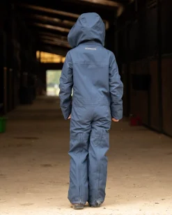 Best REDINGOTE EQUESTRIAN LLC Redingote Kids Winter Insulated Jumpsuit Blue Nights