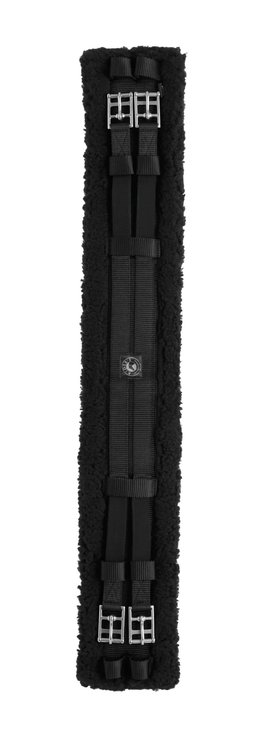 Clearance TEXT HORSE Rider’s International™ Everyday Fleece Short Girth Black