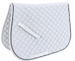 Online RR GLOBE Rider’s International™ Quilted All-Purpose Piped Saddle Pad