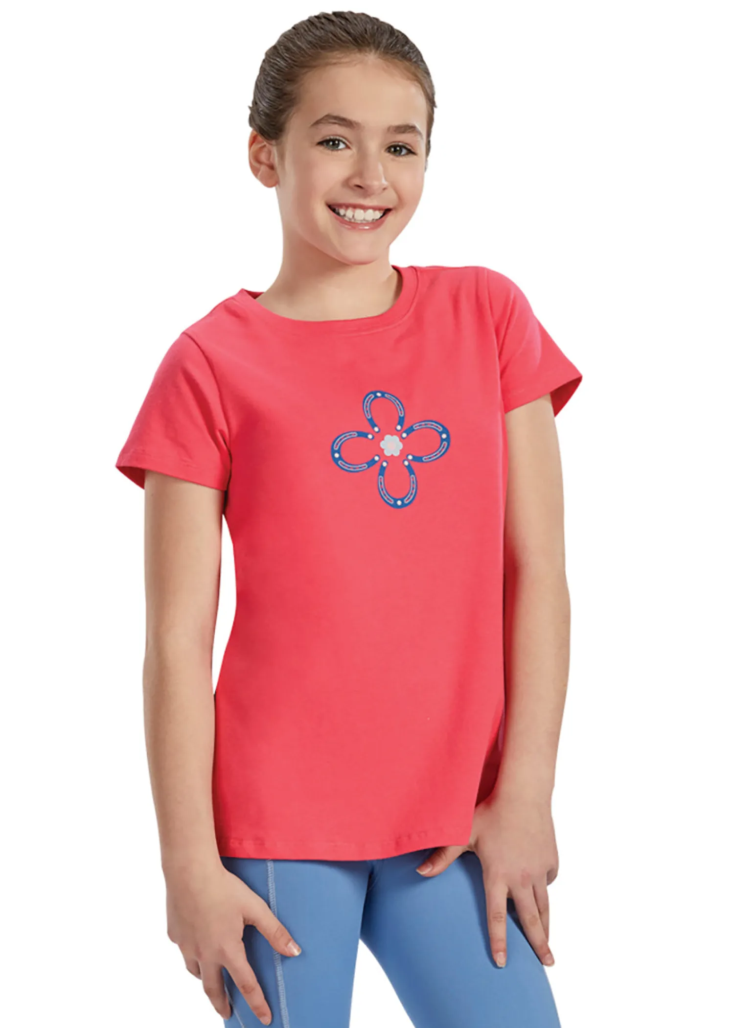 Sale KIRSCH Riding Sport™ Girls’ Horseshoe Daisy Tee