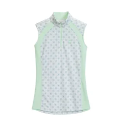 New KIRSCH Riding Sport™ Ladies’ Airflow Quarter-Zip Print Sleeveless Shirt