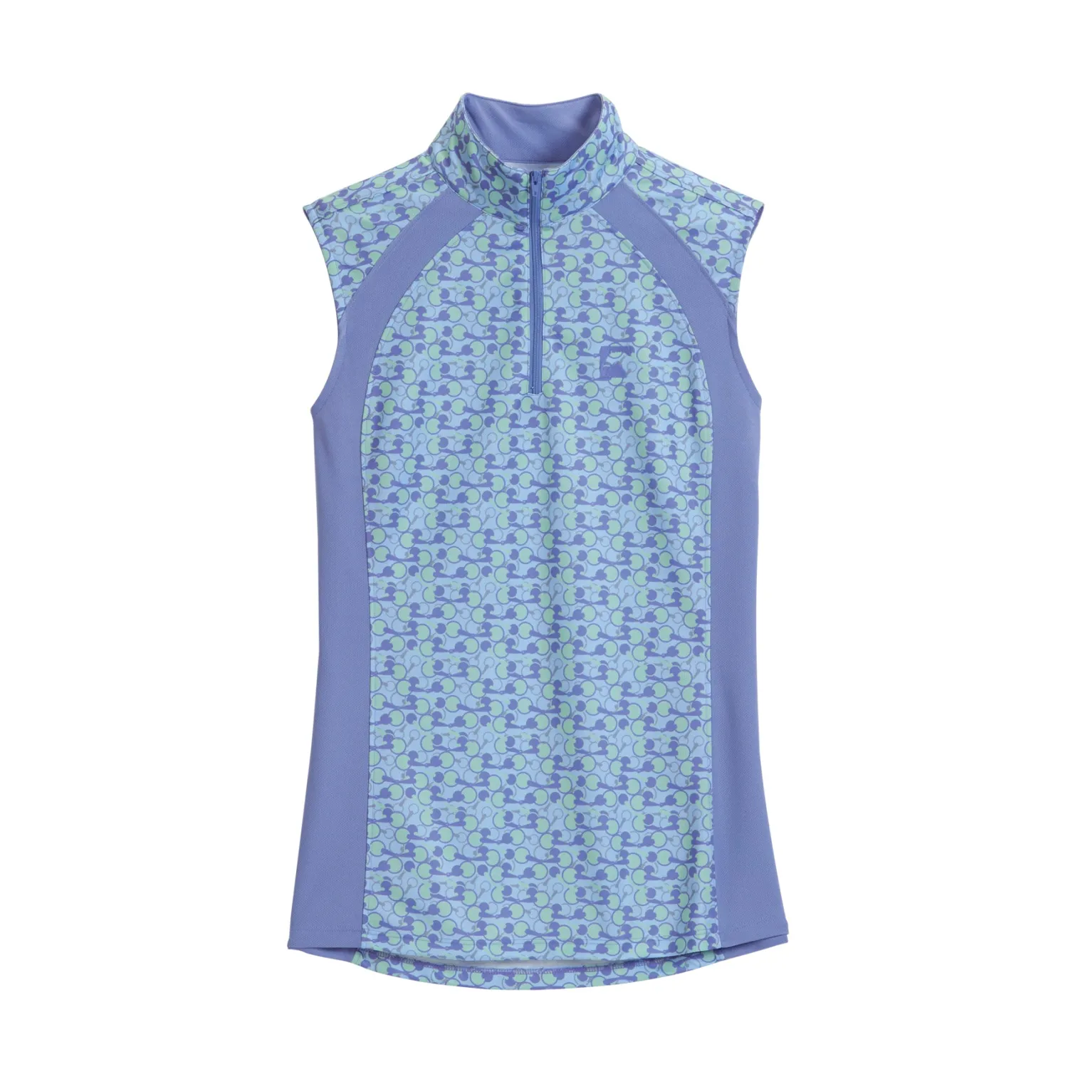 New KIRSCH Riding Sport™ Ladies’ Airflow Quarter-Zip Print Sleeveless Shirt