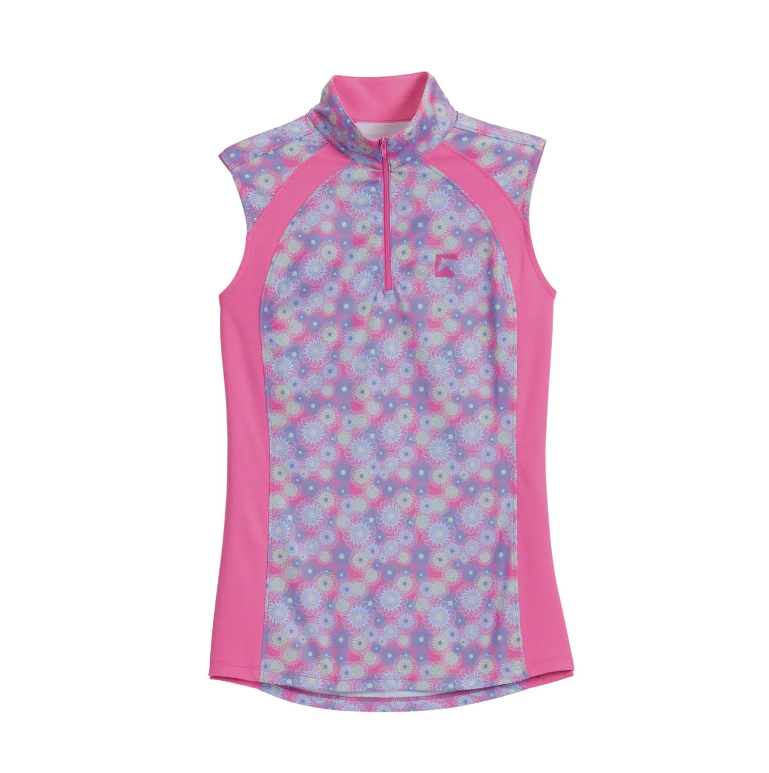 New KIRSCH Riding Sport™ Ladies’ Airflow Quarter-Zip Print Sleeveless Shirt