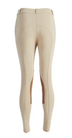 Outlet S.K. EXPORTS Riding Sport™ Ladies’ Competition Knee-Patch Breech Tan