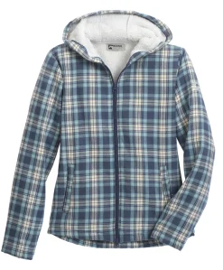 Best KIRSCH Riding Sport™ Ladies’ Lancaster Sherpa-Lined Flannel Hoodie
