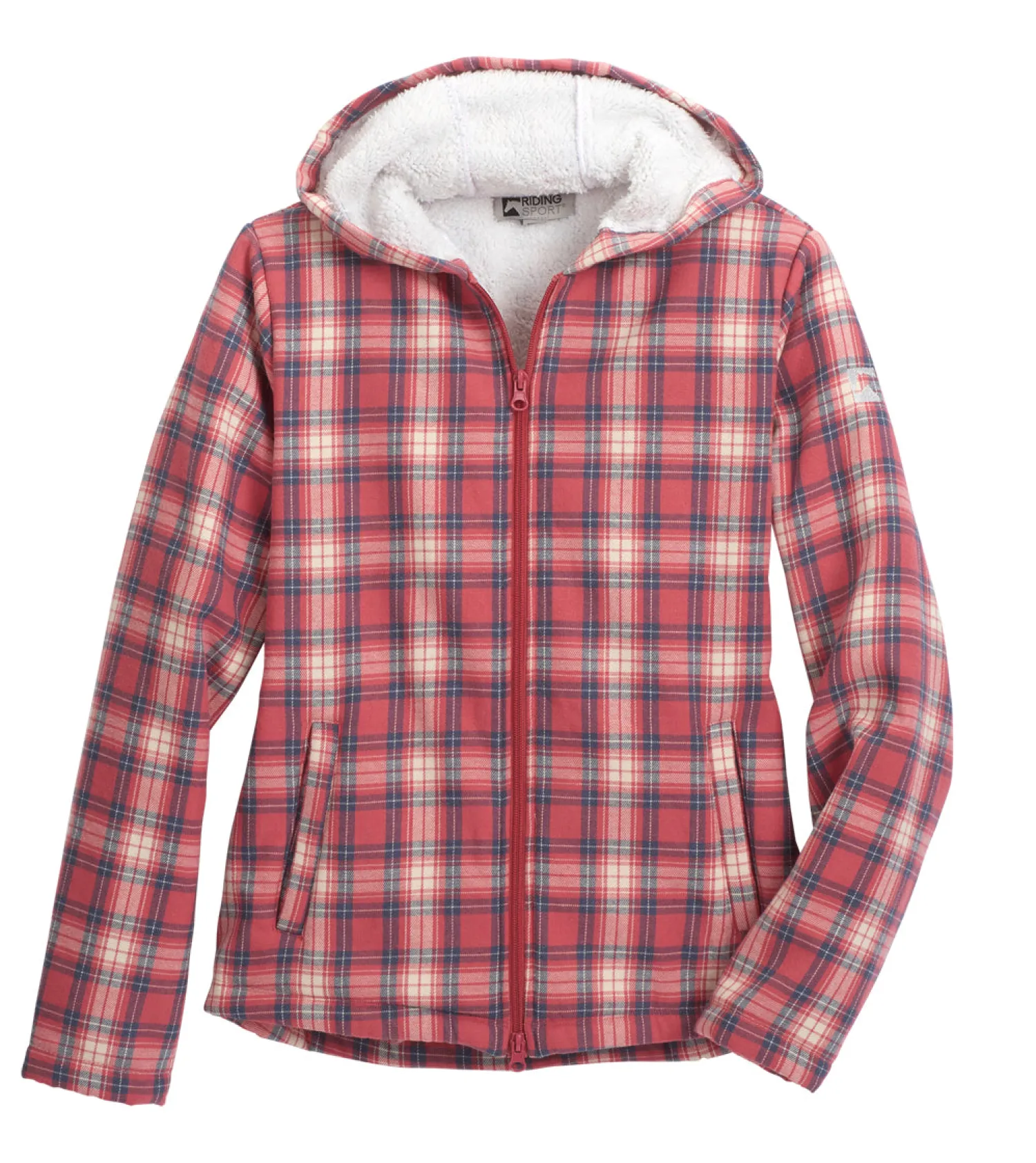 Best KIRSCH Riding Sport™ Ladies’ Lancaster Sherpa-Lined Flannel Hoodie