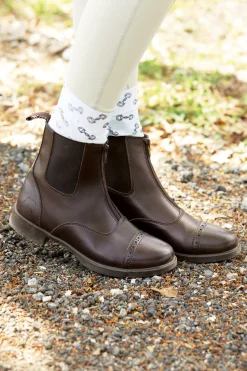 Sale LORD SHIVA EXPORTS Riding Sport™ Ladies’ Provenance Zip Paddock Boots