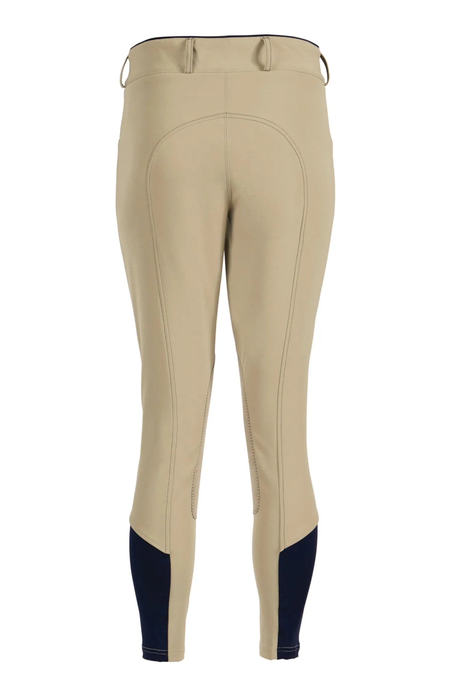 Sale SUPERHOUSE Riding Sport™ Ladies’ Synchrony Knee-Patch Breech Tan/Navy