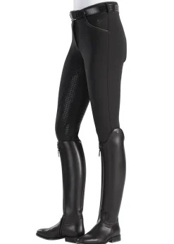 Hot SUPERHOUSE Riding Sport™ Ladies’ Synchrony Full-Seat Breech Black/Charcoal