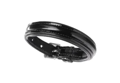 Outlet HGE INT PVT LTD Riding Sport™ Patent Leather Browband Bracelet Black Patent/Black