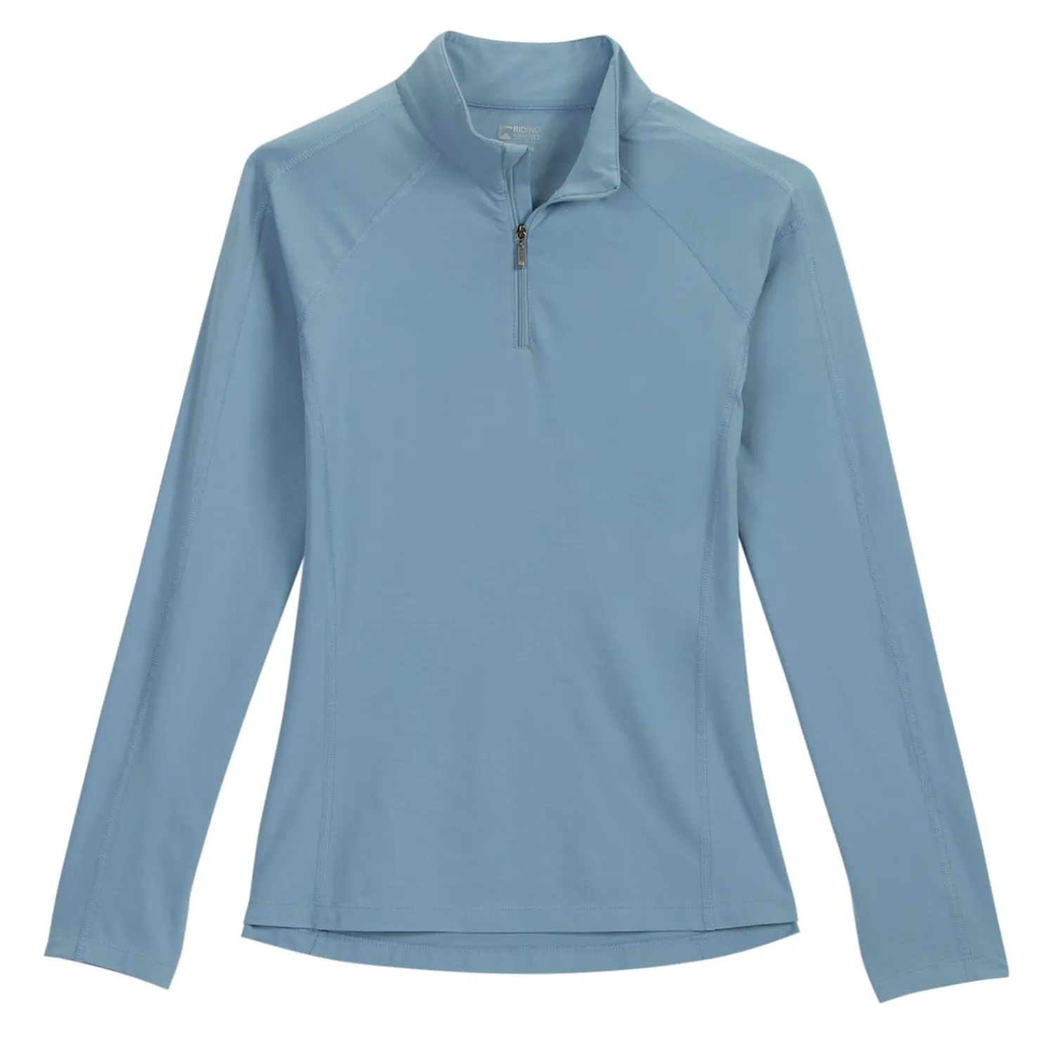 Outlet KIRSCH Riding Sport™ Wilton Quarter-Zip Long-Sleeve Shirt Mountain Spring Blue