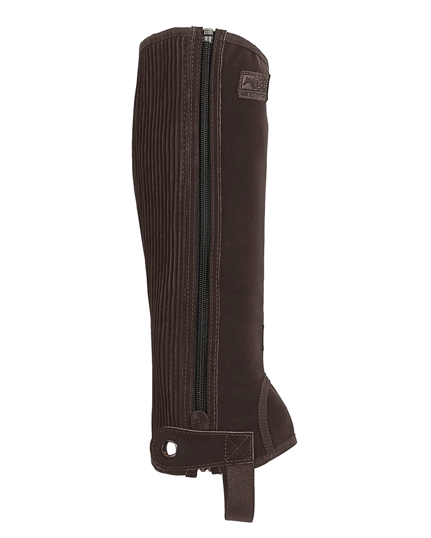 Hot S.K. SHOES AND BOOTS Riding Sport™ Adults’ Synthetic Suede Half Chaps with Silicone Grip Patches