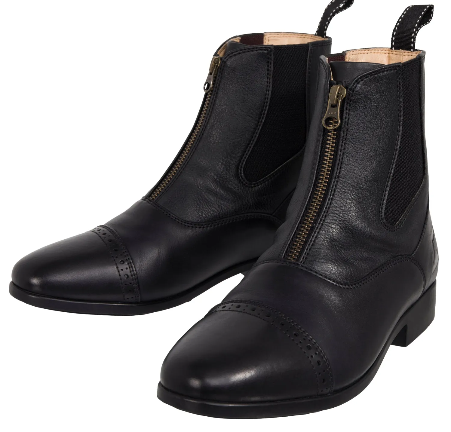 Discount S.K. SHOES AND BOOTS Riding Sport™ Ladies' Essential Leather Zip Paddock Boots