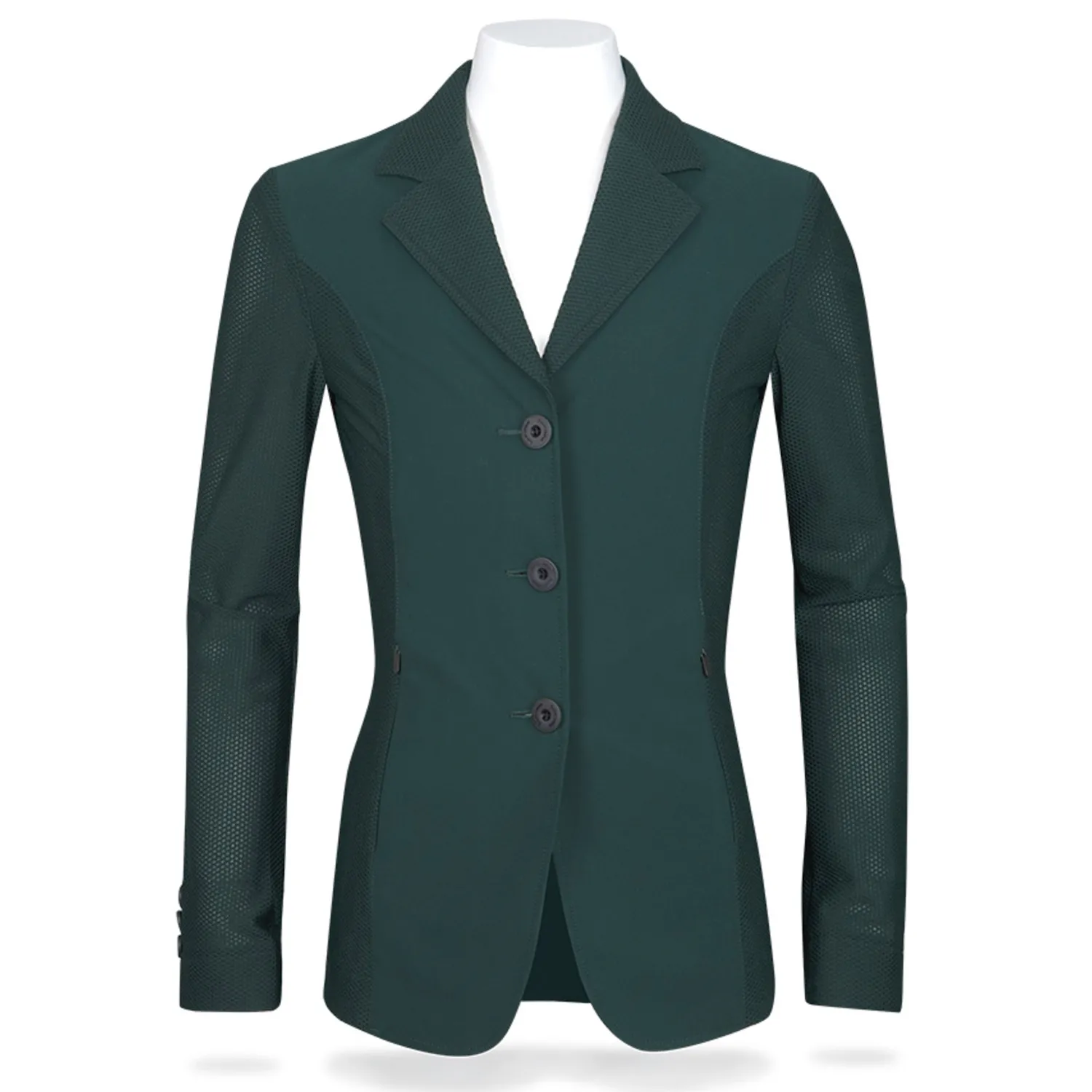 New RJ CLASSICS R.J. Classics Girls’ Harmony Jr. Mesh Show Coat Green Gables