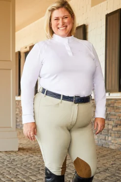 Clearance RJ CLASSICS R.J. Classics Gracie Plus-Size Knee-Patch Breech