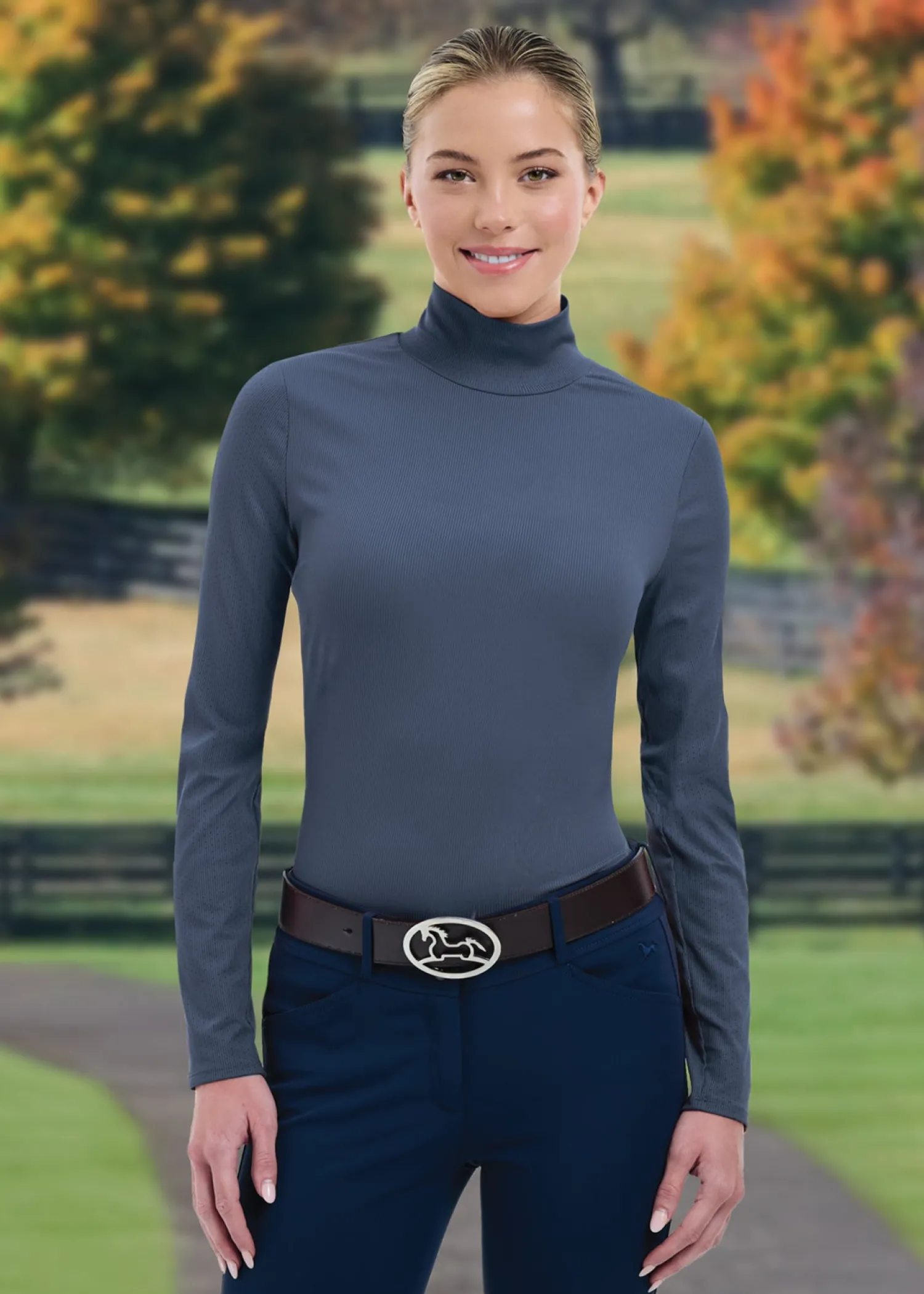 New RJ CLASSICS R.J. Classics Joelle Long-Sleeve Shirt Folkstone Grey
