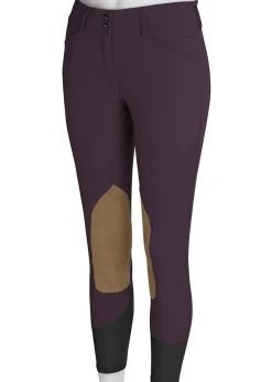 Discount RJ CLASSICS R.J. Classics Ladies’ Anna Mid-Rise Front-Zip Knee-Patch Breech