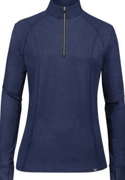 Best RJ CLASSICS R.J. Classics Ladies’ Logan Long Sleeve Quarter-Zip Training Shirt