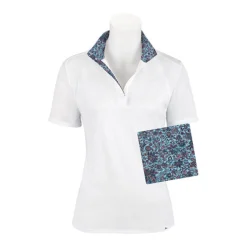 Sale RJ CLASSICS R.J. Classics Ladies’ Sadie 37.5® Short Sleeve Show Shirt Blue Paisley Floral