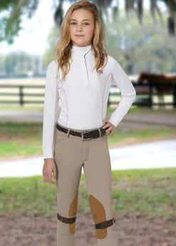 Best ERS Romfh® Children’s International Knee-Patch Jodhpur Classic Beige
