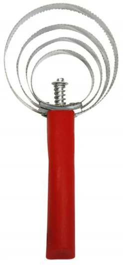 Sale SHILOH STABLES TACK Round Metal Curry with Handle Stainless